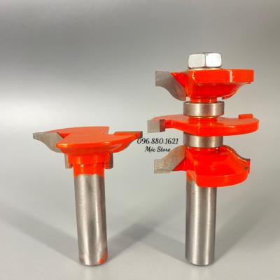 BỘ MŨI PHAY ROUTER ĐỐ CỬA 4 DAO